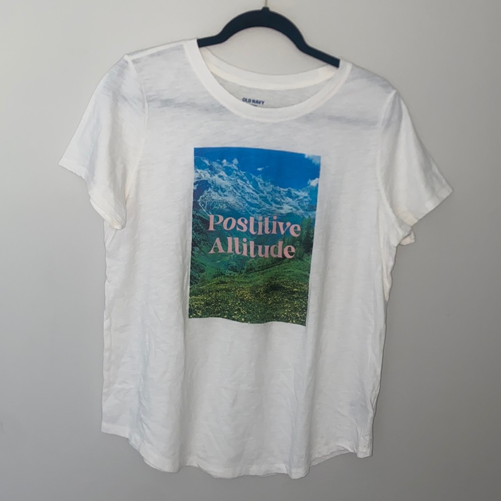 NWOT Positive altitude cotton T-shirt